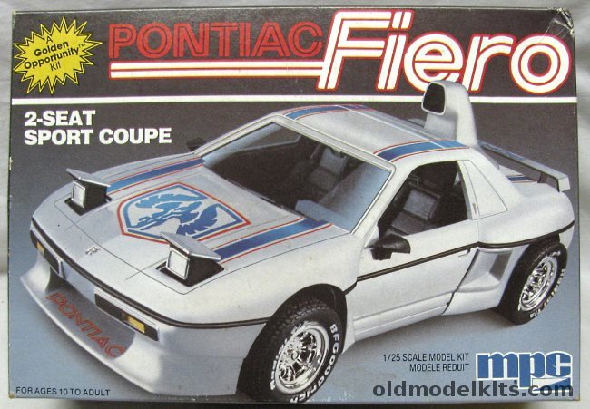 MPC 1/25 Pontiac Fiero, 6309 plastic model kit